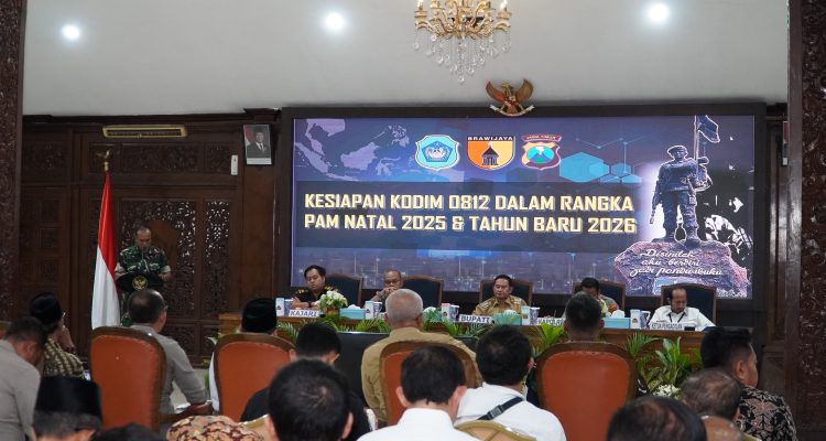 Foto : Kegiatan Forkopimda Lamongan Siapkan Skenario Terintegrasi Jelang Nataru