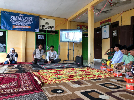 Foto : Acara Mahasiswa KKN Desa Moncek