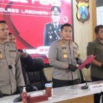 Foto : Konfrensi pers Mapolres Lamongan