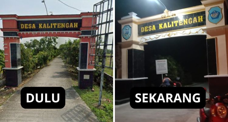 Foto : Gapura kalitengah