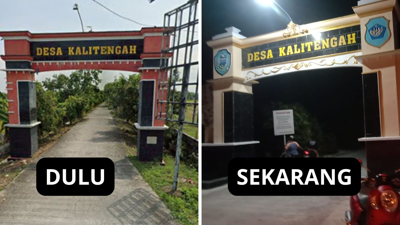 Foto : Gapura kalitengah